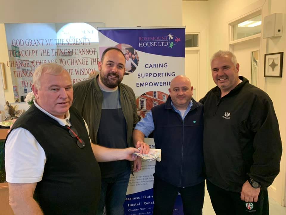 Many thanks to Eamon Brannigan and Liam Fenal from Translink for their generous donation to Rosemount House